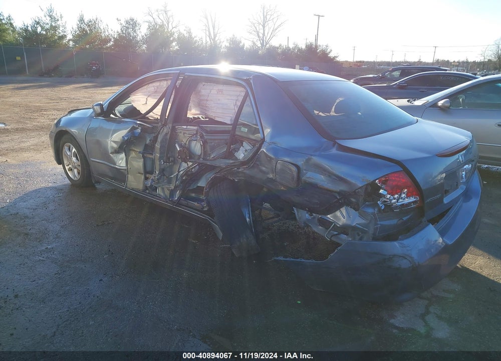2007 HONDA ACCORD 2.4 EX VIN: 1HGCM56787A054364