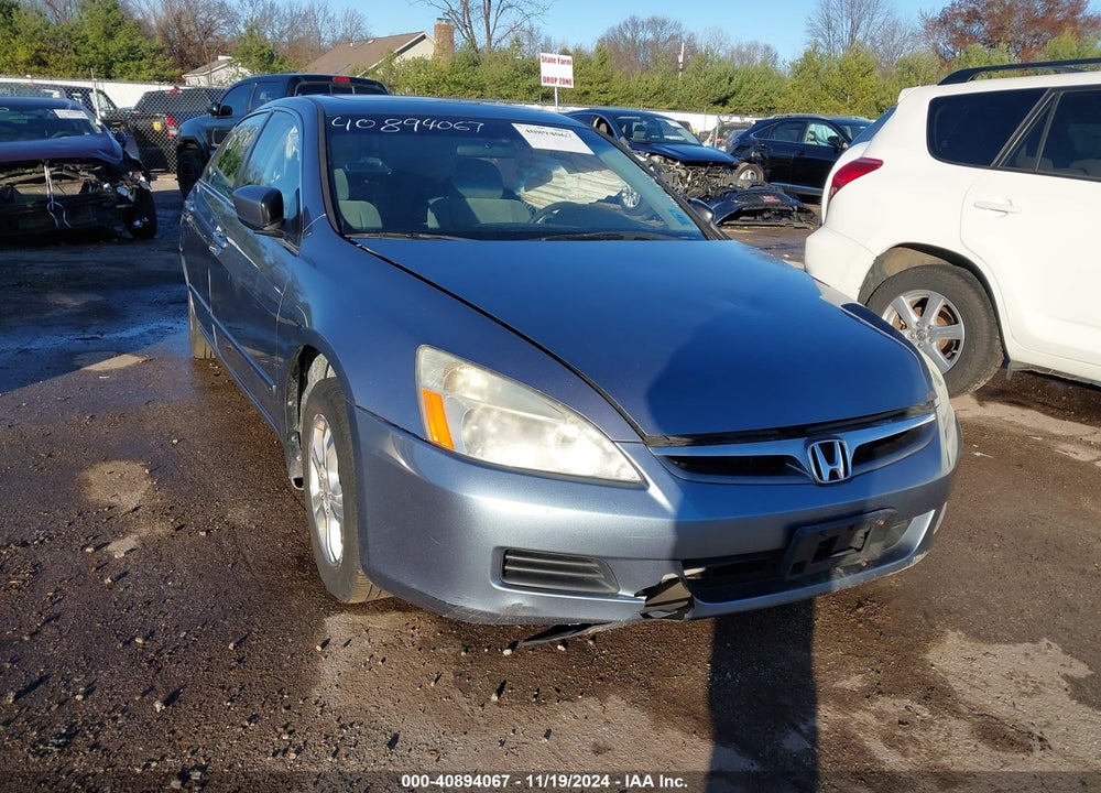 2007 HONDA ACCORD 2.4 EX VIN: 1HGCM56787A054364