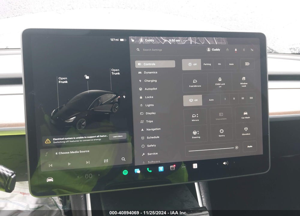 2020 TESLA MODEL 3 STANDARD RANGE PLUS REAR-WHEEL DRIVE/STANDARD RANGE REAR-WHEEL DRIVE VIN: 5YJ3E1EA3LF739083