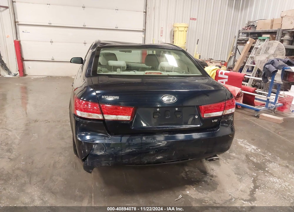 2006 HYUNDAI SONATA GLS V6/LX V6 VIN: 5NPEU46F06H040846