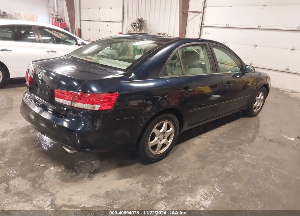 2006 HYUNDAI SONATA GLS V6/LX V6 VIN: 5NPEU46F06H040846