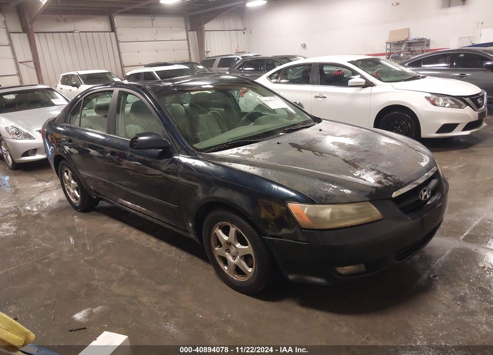 2006 HYUNDAI SONATA GLS V6/LX V6 VIN: 5NPEU46F06H040846