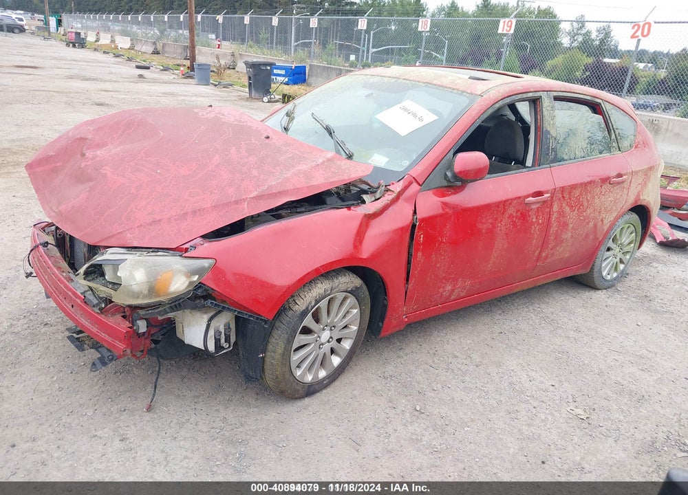 2009 SUBARU IMPREZA 2.5I VIN: JF1GH60679H820949