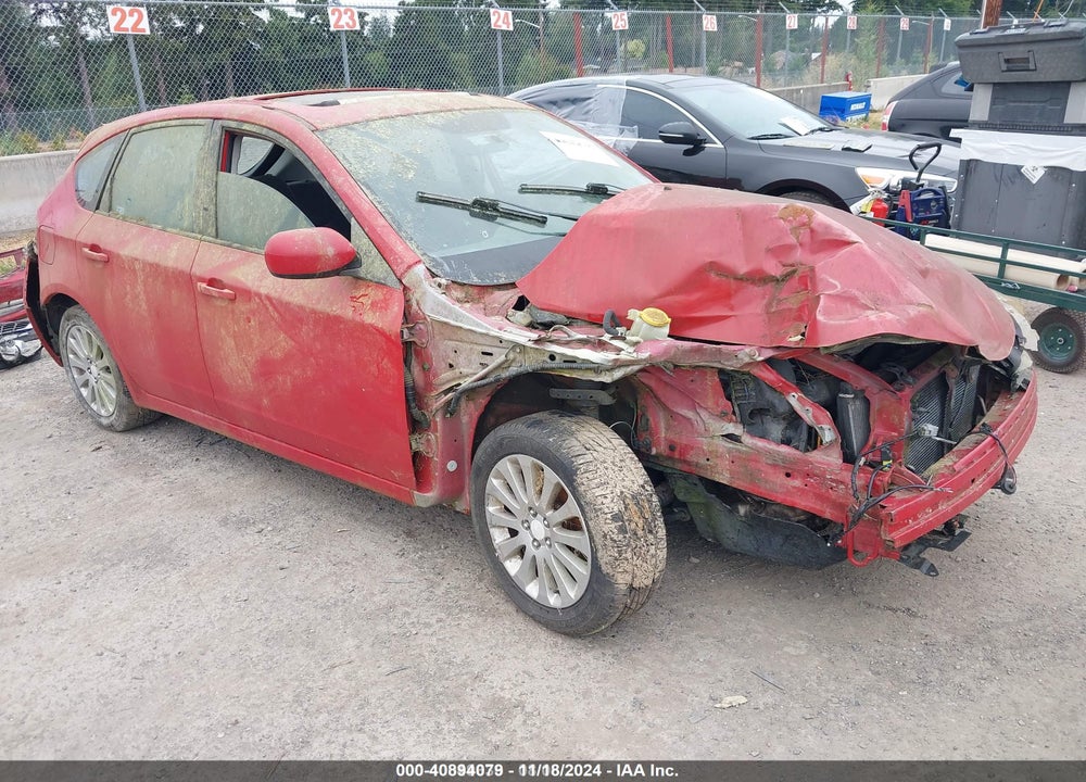 2009 SUBARU IMPREZA 2.5I VIN: JF1GH60679H820949