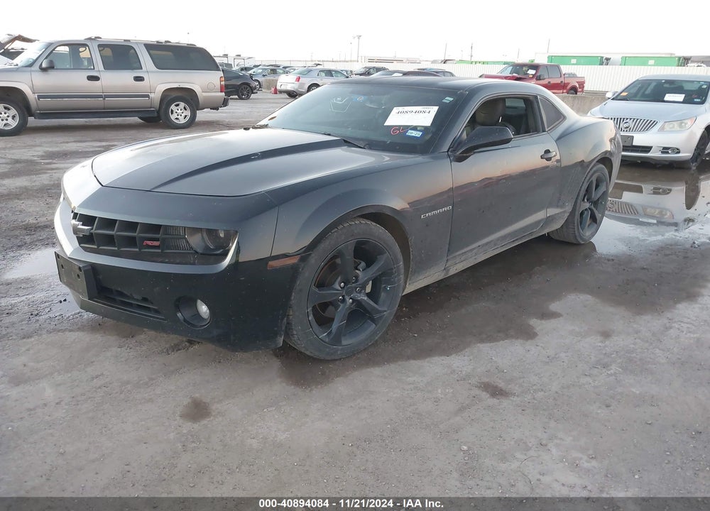 2013 CHEVROLET CAMARO 2LT VIN: 2G1FC1E38D9164742
