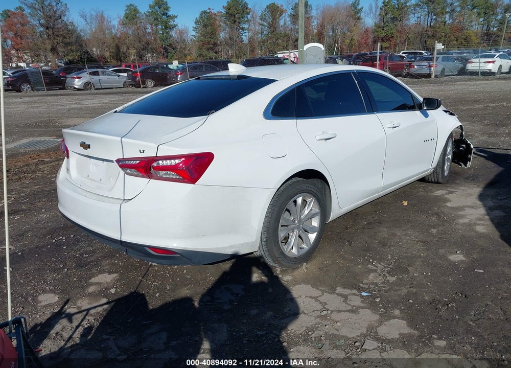 2020 CHEVROLET MALIBU FWD LT VIN: 1G1ZD5ST5LF094287