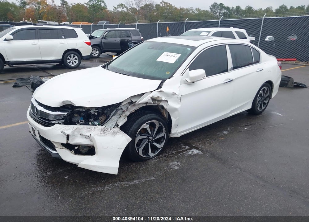 2016 HONDA ACCORD EX-L VIN: 1HGCR2F98GA234428