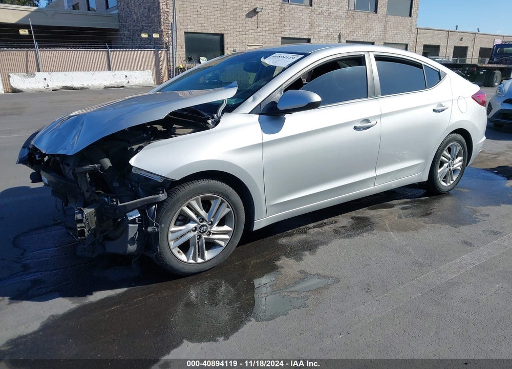2019 HYUNDAI ELANTRA SEL VIN: 5NPD84LFXKH446602