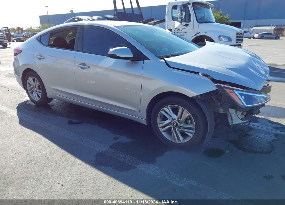 2019 HYUNDAI ELANTRA SEL VIN: 5NPD84LFXKH446602