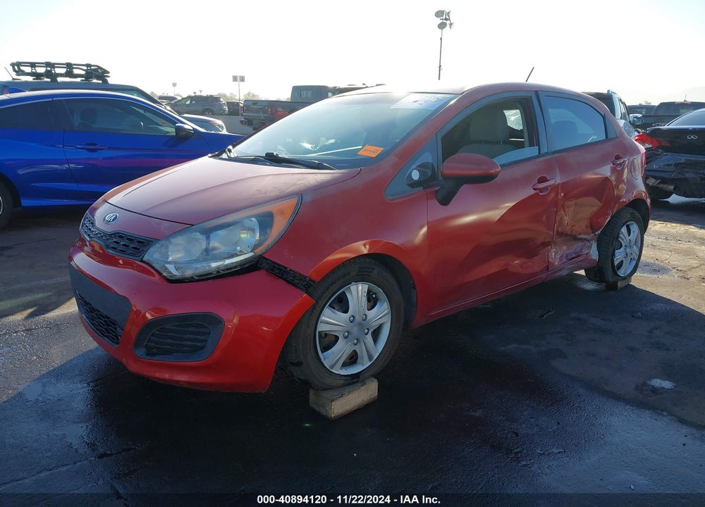 2014 KIA RIO LX VIN: KNADM5A32E6359797