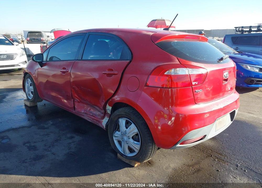 2014 KIA RIO LX VIN: KNADM5A32E6359797