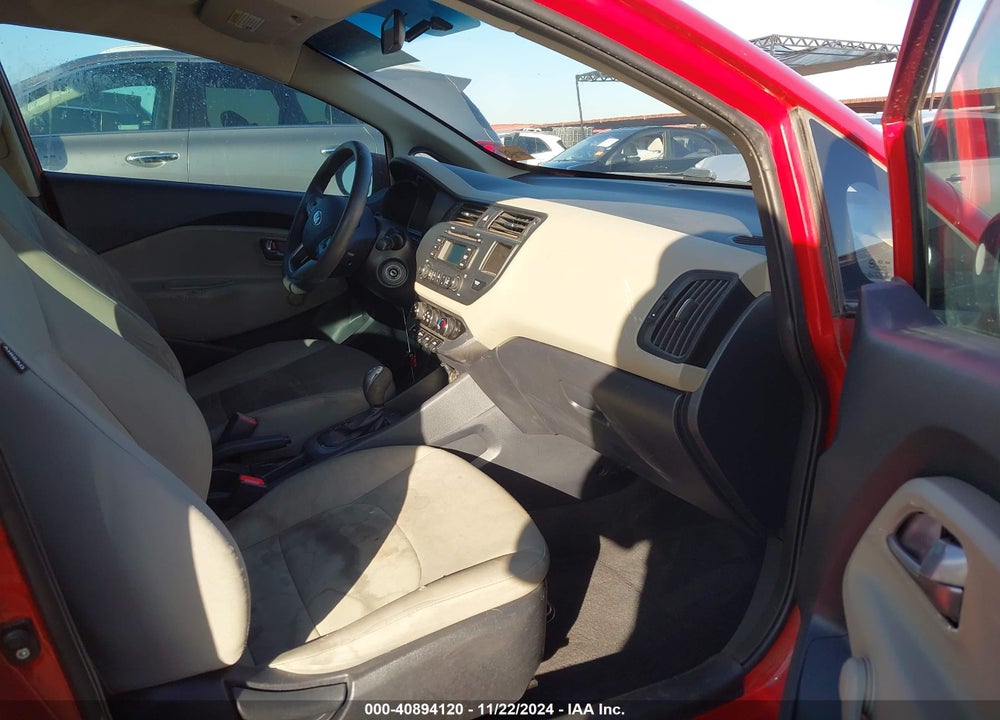 2014 KIA RIO LX VIN: KNADM5A32E6359797
