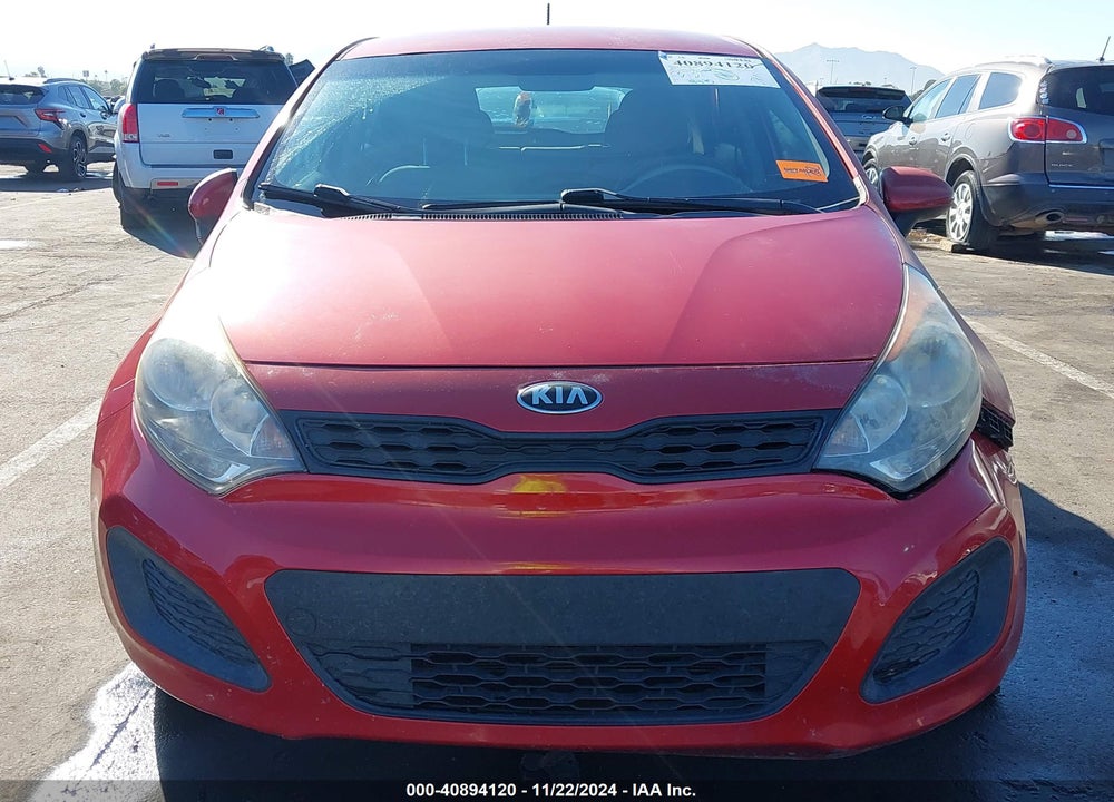 2014 KIA RIO LX VIN: KNADM5A32E6359797