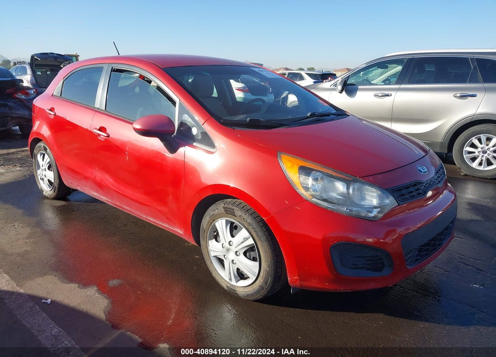 2014 KIA RIO LX VIN: KNADM5A32E6359797