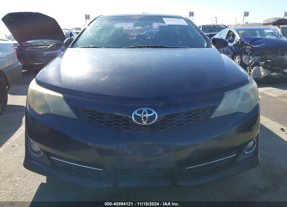 2012 TOYOTA CAMRY SE VIN: 4T1BF1FK3CU015669