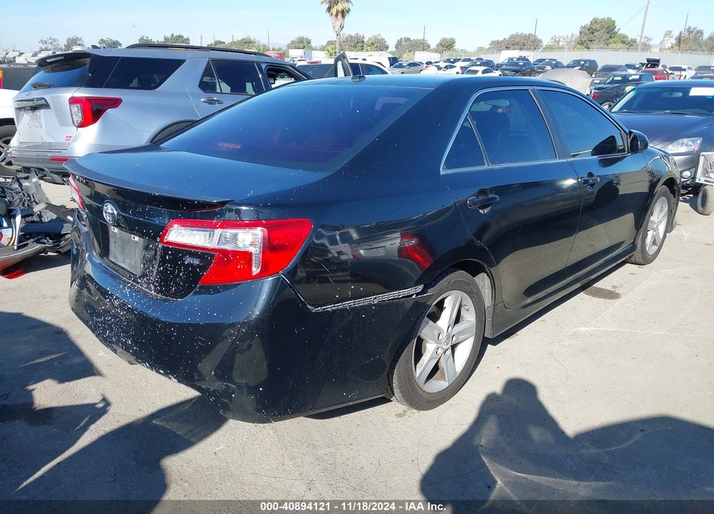 2012 TOYOTA CAMRY SE VIN: 4T1BF1FK3CU015669