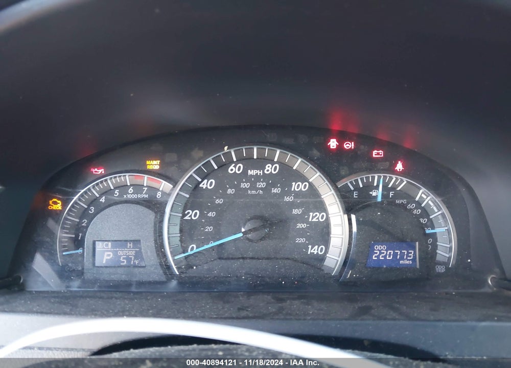 2012 TOYOTA CAMRY SE VIN: 4T1BF1FK3CU015669