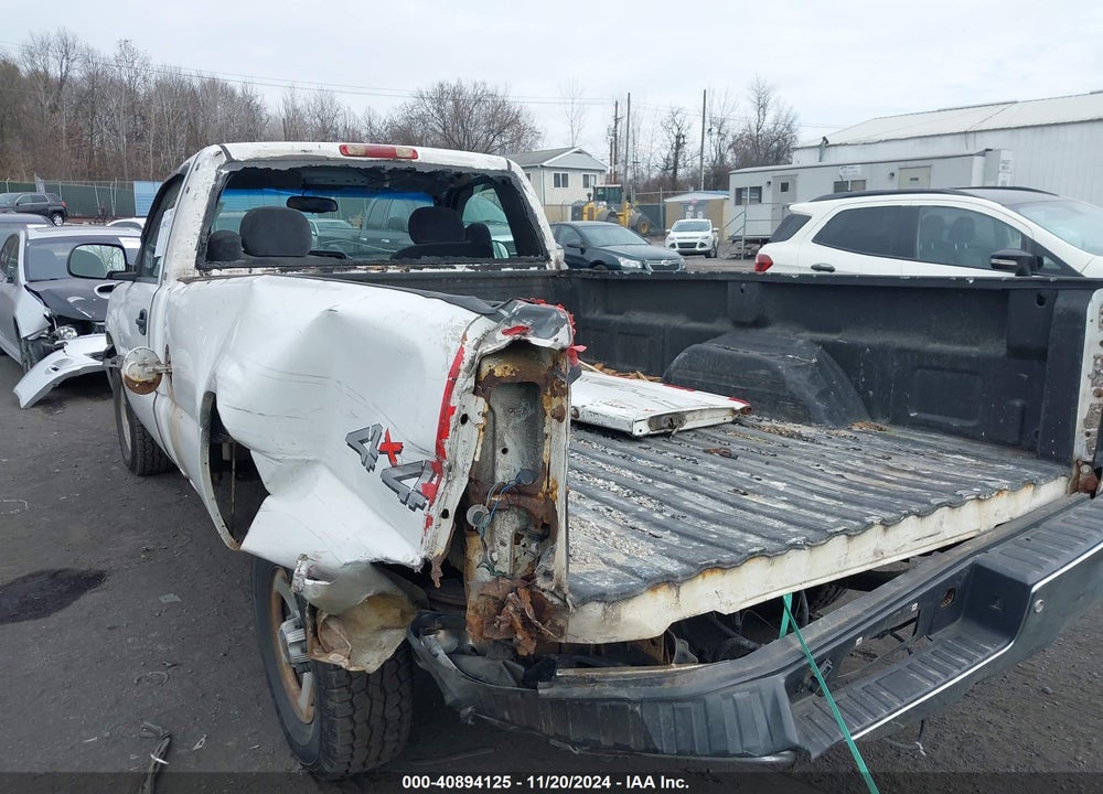 2004 CHEVROLET SILVERADO 1500 WORK TRUCK VIN: 1GCEK14V54E116878