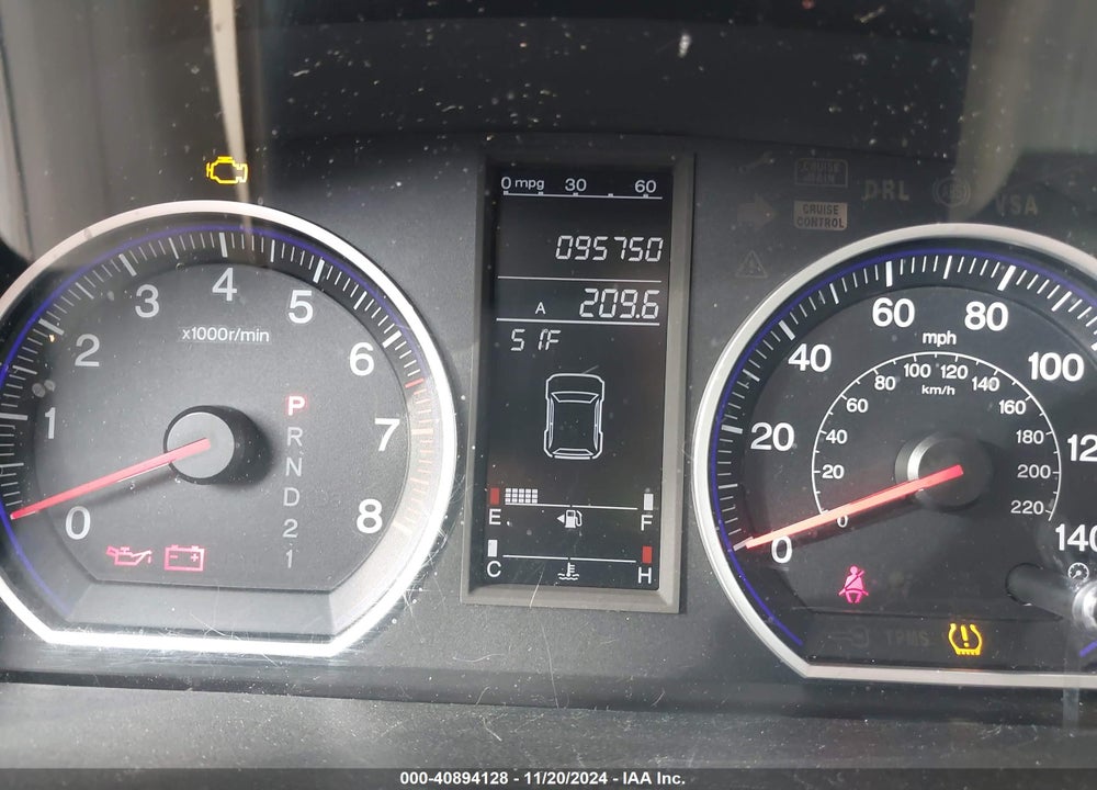 2009 HONDA CR-V EX-L VIN: 5J6RE48709L049173
