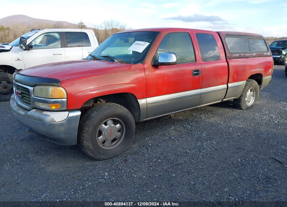 1999 GMC SIERRA 1500 SLE VIN: 2GTEK19T2X1554416