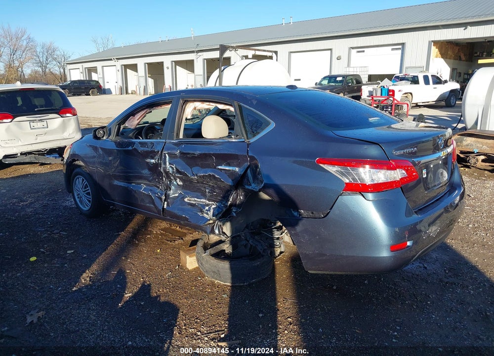 2015 NISSAN SENTRA SV VIN: 3N1AB7APXFY242265