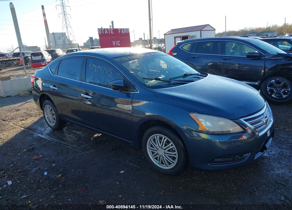 2015 NISSAN SENTRA SV VIN: 3N1AB7APXFY242265