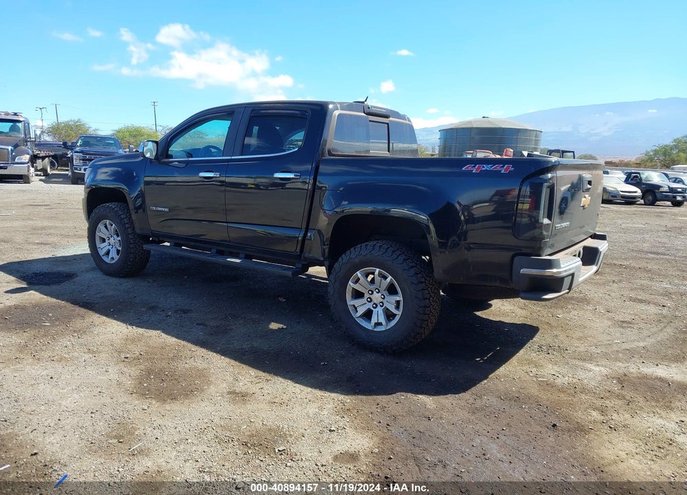 2016 CHEVROLET COLORADO LT VIN: 1GCGTCE37G1131375