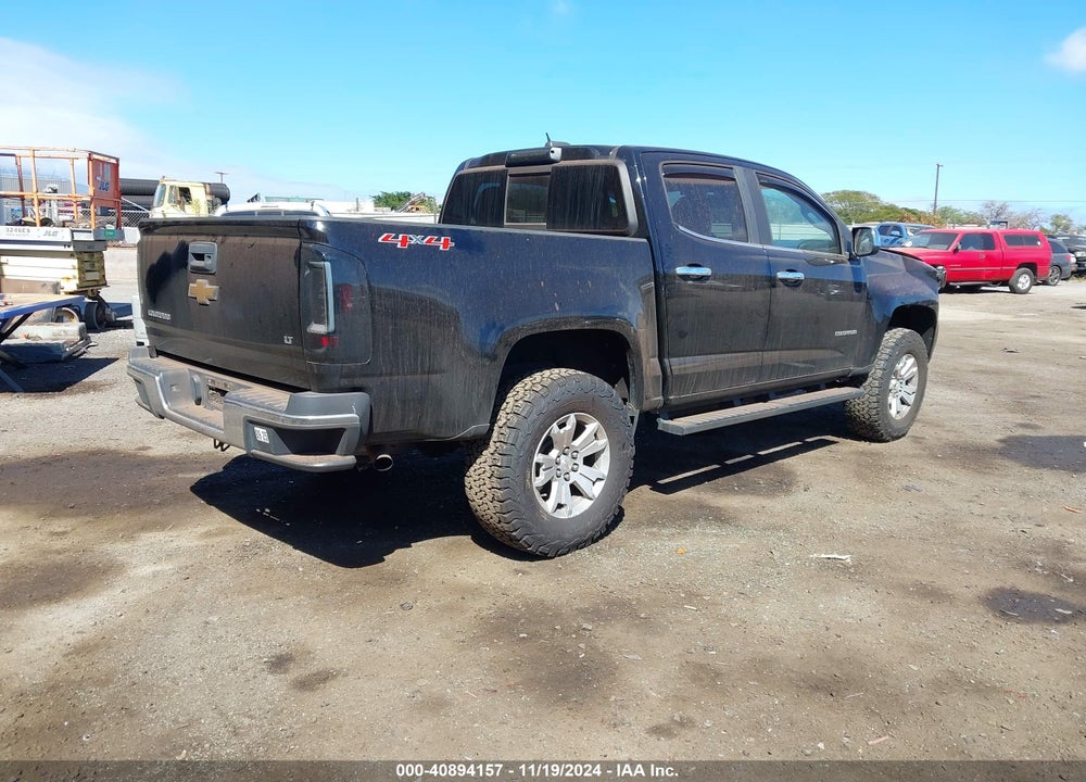2016 CHEVROLET COLORADO LT VIN: 1GCGTCE37G1131375