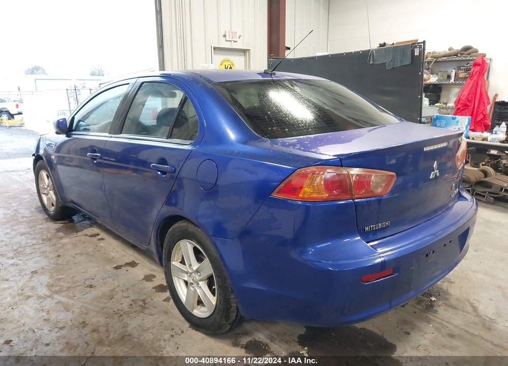 2008 MITSUBISHI LANCER DE/ES VIN: JA3AU26U28U030750