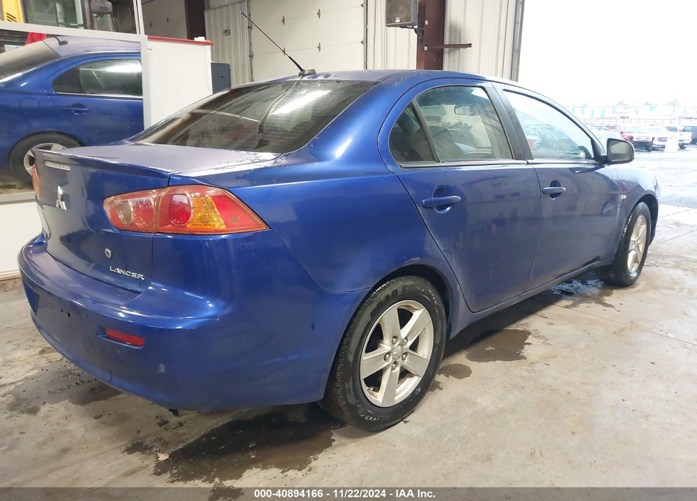 2008 MITSUBISHI LANCER DE/ES VIN: JA3AU26U28U030750