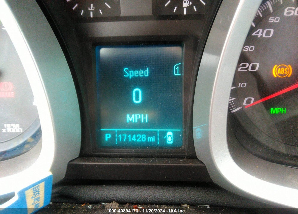 2012 CHEVROLET EQUINOX LTZ VIN: 2GNFLFE58C6336393