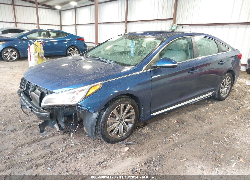 2016 HYUNDAI SONATA SPORT VIN: 5NPE34AF8GH285549