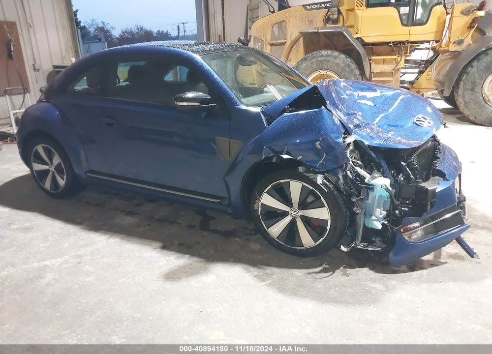 2012 VOLKSWAGEN BEETLE 2.0T TURBO VIN: 3VWVA7AT8CM645451