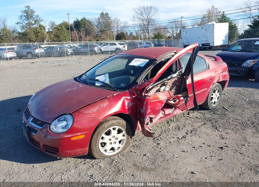 2003 DODGE NEON SXT VIN: 1B3ES56C93D254061