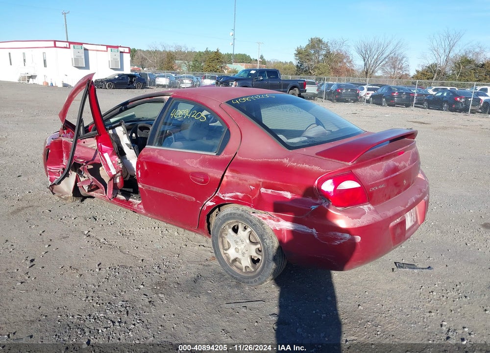 2003 DODGE NEON SXT VIN: 1B3ES56C93D254061