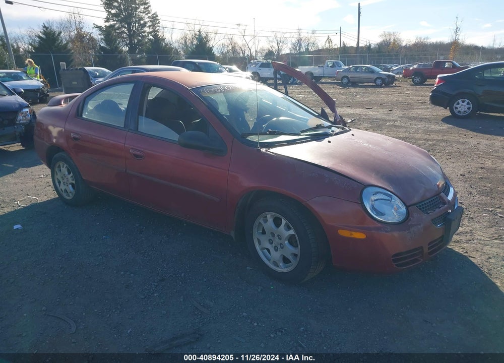 2003 DODGE NEON SXT VIN: 1B3ES56C93D254061