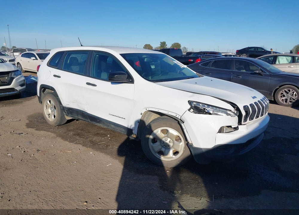 2017 JEEP CHEROKEE SPORT FWD VIN: 1C4PJLAB3HW609945
