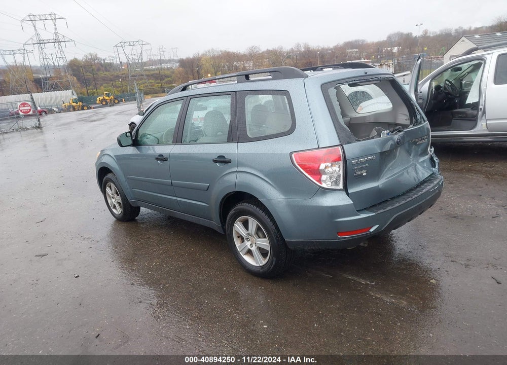 2011 SUBARU FORESTER 2.5X VIN: JF2SHABC2BH741531