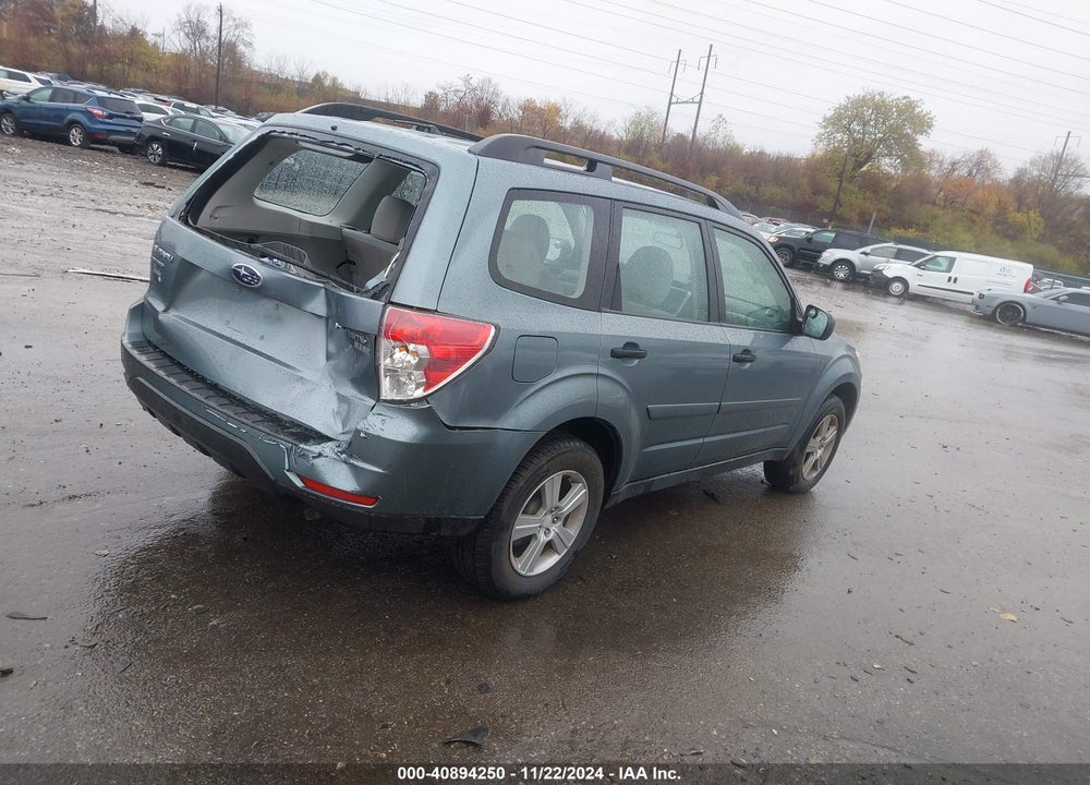 2011 SUBARU FORESTER 2.5X VIN: JF2SHABC2BH741531