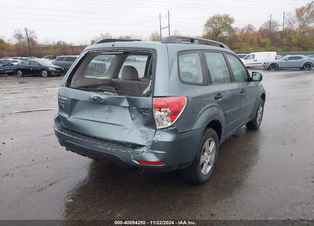 2011 SUBARU FORESTER 2.5X VIN: JF2SHABC2BH741531