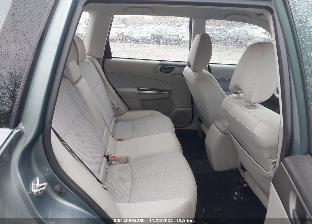 2011 SUBARU FORESTER 2.5X VIN: JF2SHABC2BH741531