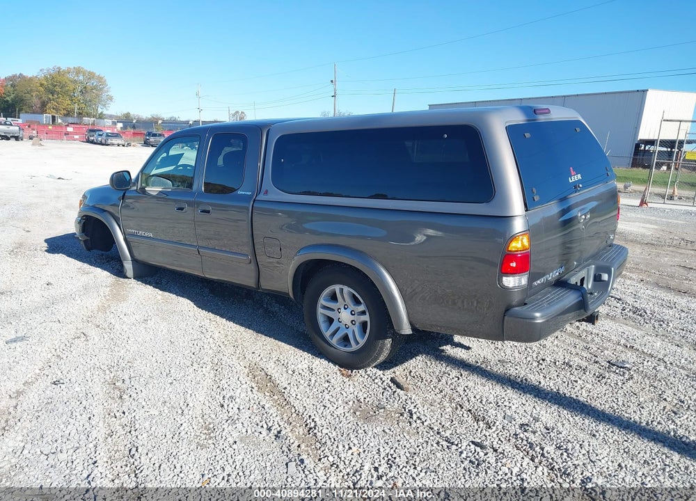 2003 TOYOTA TUNDRA LTD V8 VIN: 5TBRT38173S428784
