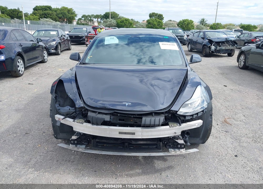 2022 TESLA MODEL 3 LONG RANGE DUAL MOTOR ALL-WHEEL DRIVE VIN: 5YJ3E1EB6NF264489