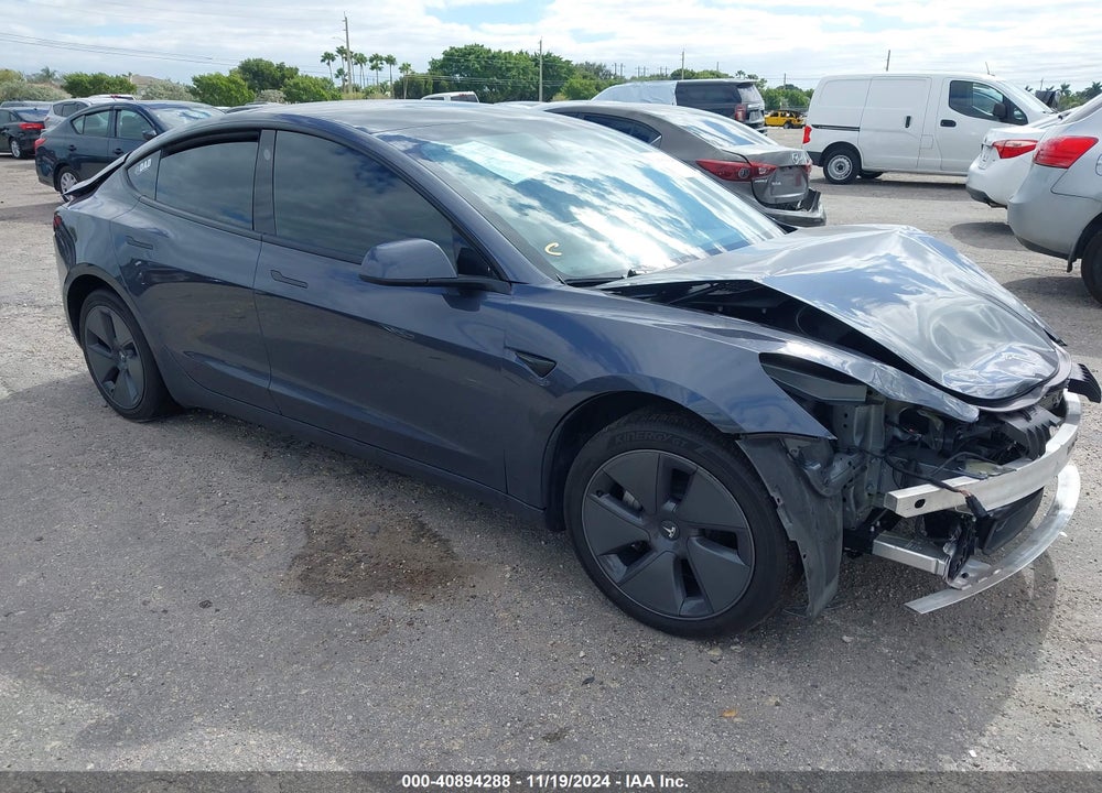 2022 TESLA MODEL 3 LONG RANGE DUAL MOTOR ALL-WHEEL DRIVE VIN: 5YJ3E1EB6NF264489