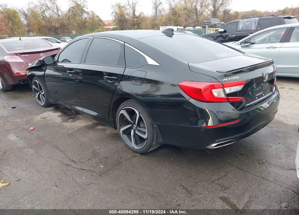 2021 HONDA ACCORD SPORT 2.0T VIN: 1HGCV2F31MA001154
