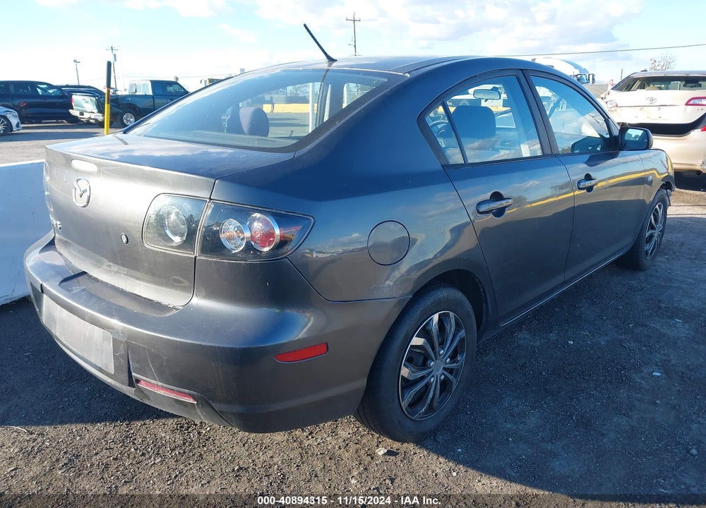 2008 MAZDA 3 I VIN: JM1BK32G981816922