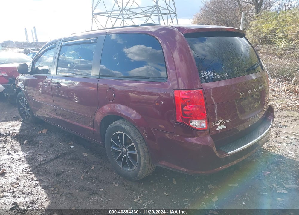 2017 DODGE GRAND CARAVAN GT VIN: 2C4RDGEG2HR630033