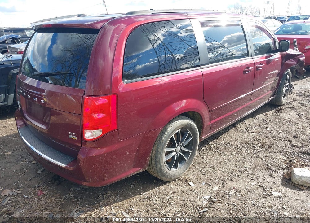 2017 DODGE GRAND CARAVAN GT VIN: 2C4RDGEG2HR630033