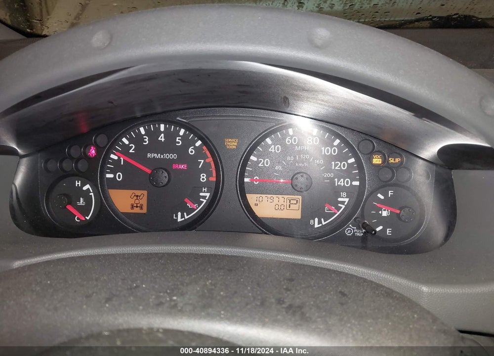 2008 NISSAN XTERRA S VIN: 5N1AN08W58C533305
