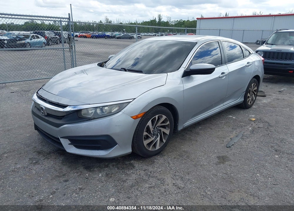 2016 HONDA CIVIC EX VIN: 19XFC2F72GE056248